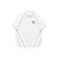 White (Ho Minimalist Line Chest Logo)