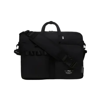 FILA Nylon One Shoulder Handbag Regular Unisex Black