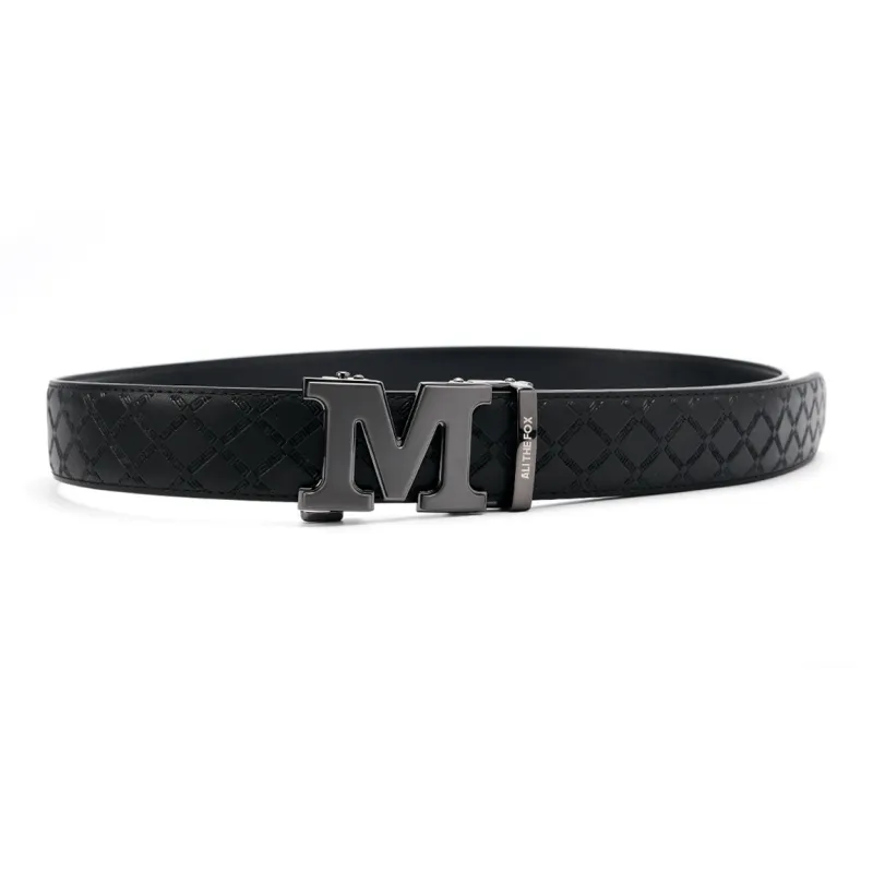 ALI THE FOX Cow Leather Belts Unisex 3.5CM-3