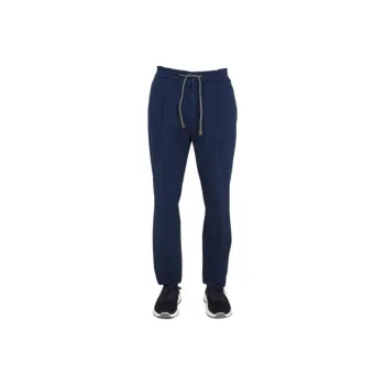 Brunello Cucinelli FW22 Knitted Sports Pants Men's Navy Blue