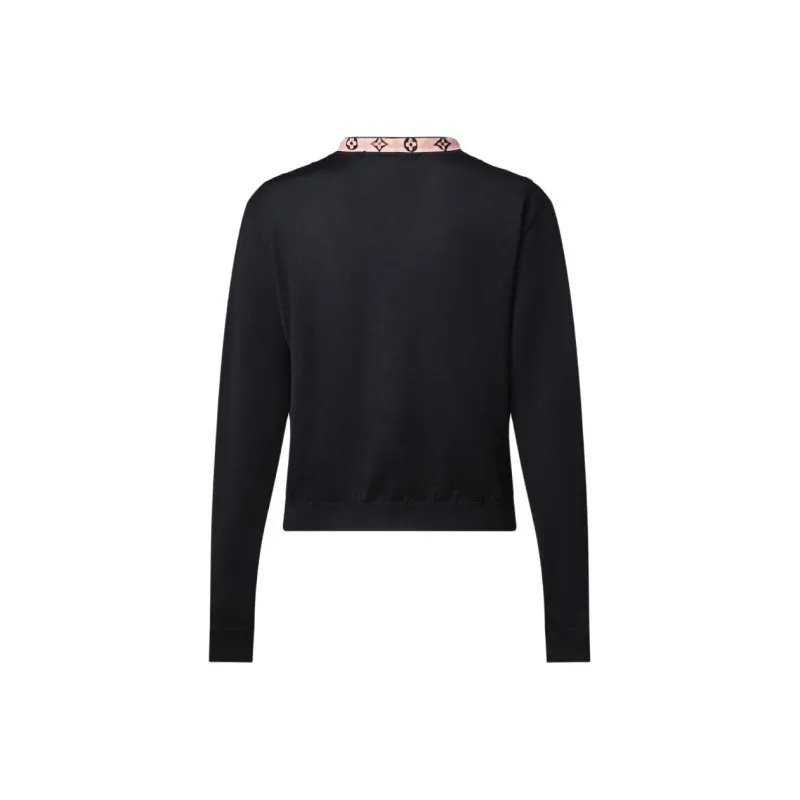 LOUIS VUITTON Monogram Front Cardigan-1