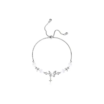 GUDS GAVE Glass Cat Eye Jade Bracelets Unisex
