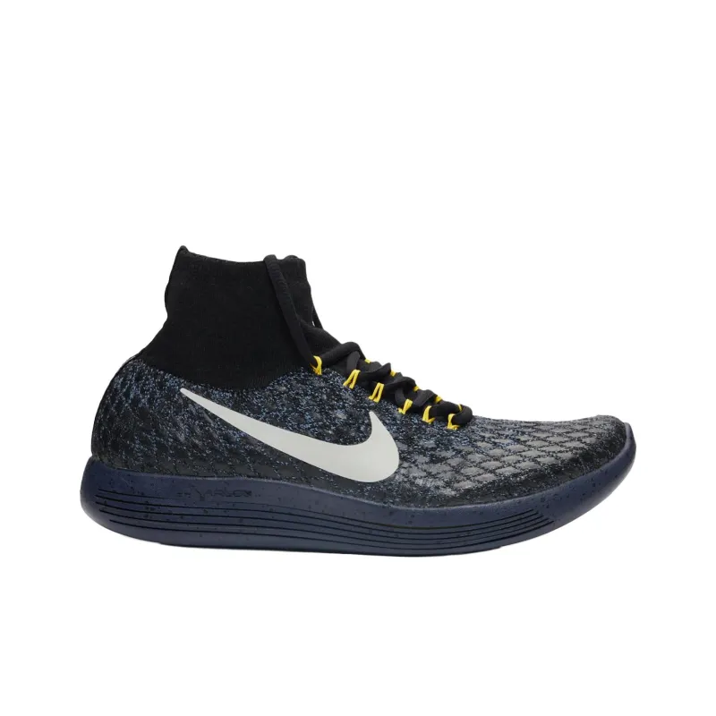 Nike LunarEpic Flyknit High Top Running Shoes Unisex Black-1