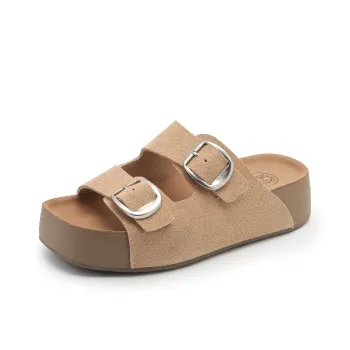 BAFFN Slide Slippers Women's Chocolate
