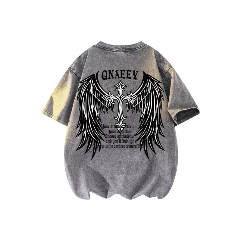 Qnxeey T Shirts Unisex-6