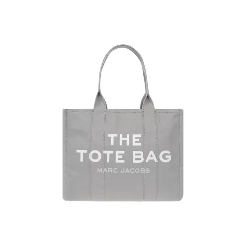 MARC JACOBS Cotton Tote Bag, Shopping Bag, Handbag Women's Gray