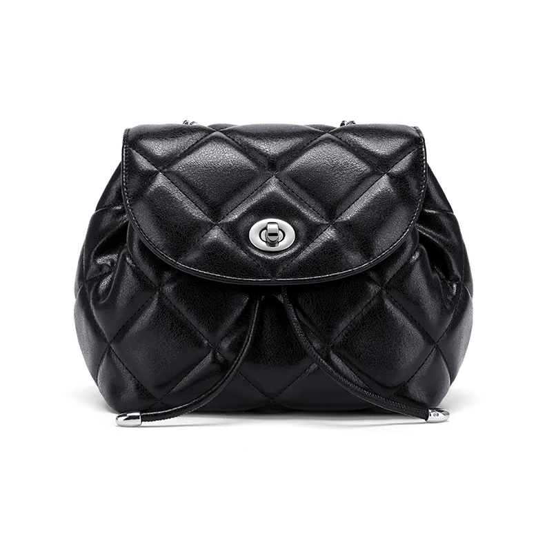 CNOLES Cow Split Leather Bonded Synthetic Leather Shoulder Bag Crossbody Bag Backpack Regular Women's Multicolor-8