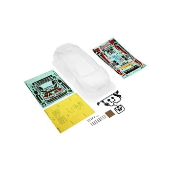 Tamiya 1/10 RC Subaru WRX STI NBR Transparent Car Bodies Set Model Accessories