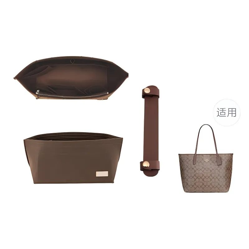 Jingxi Felt Storage Lining Bag Medium Bag Support Accessories Bag Accessory Women's Burgundy/Multicolor-15