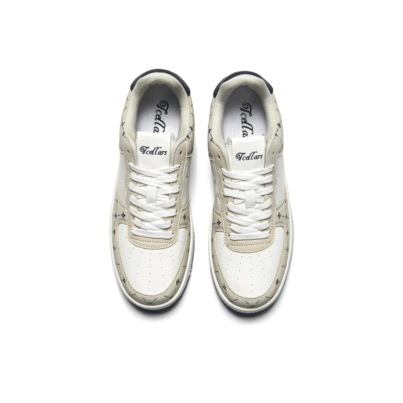 TCELLARS Abrasion Resistant Lightweight Height Increasing Low Top Skateboard Shoes Unisex Exclusive Box-105