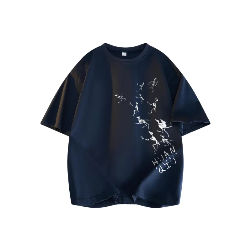 HUANQIU T Shirts Unisex-6