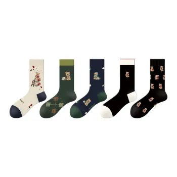 Gentle Welcome Mid Calf Socks Women's 5 Pack