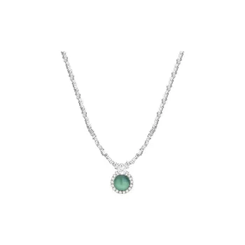 Strange Snow Ice Glutinous Jadeite Necklaces Women's