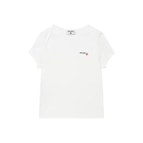 MIU MIU X Petit Bateau Jersey T shirt