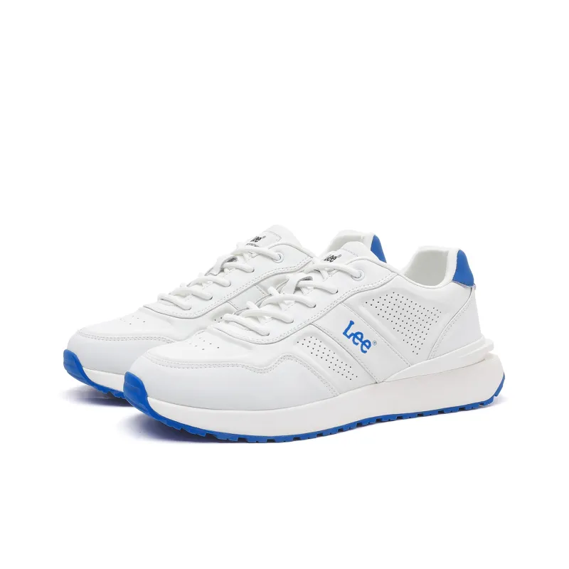 Lee Casual Shoes Men Low Top Light Beige/white/black-6