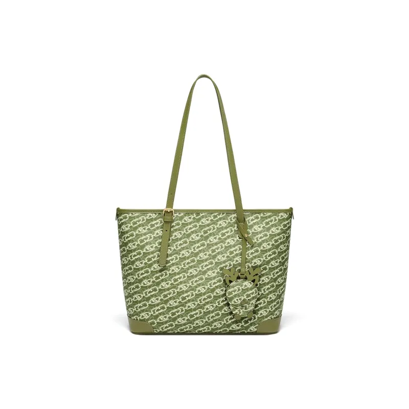 CNOLES PVC Tote Bag, Shopping Bag, Handbag, Shoulder Bag Regular Women's Multicolor-0