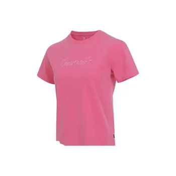 Converse SS25 Regular T Shirt Women's Pink