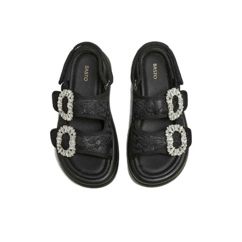 BASTO One Strap Sandals 4.5CM Women's-2