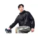 [Mountain Series Large Pocket]Black (Mk Magic Gray Text Chest Logo)