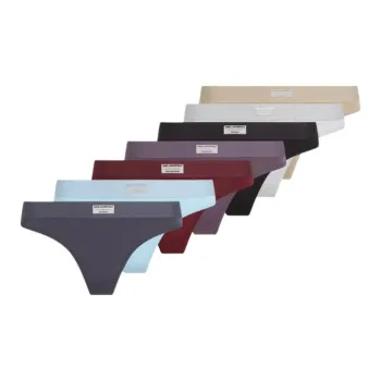 KARL LAGERFELD / Karl Lagerfeld Jeans Day Of The Week Thong Pack Of Seven