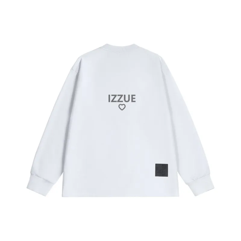 Izzue Long Sleeved T Shirt Unisex-5