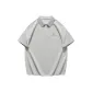 Light Gray (Geometric Red Beans Chest Logo)