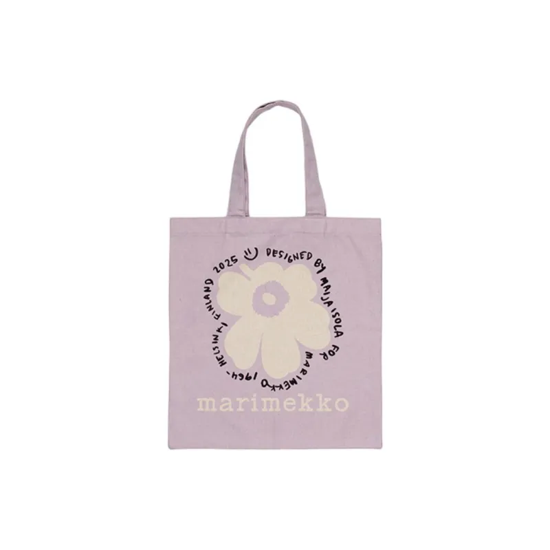 Marimekko Fabric Tote Bag, Shopping Bag, Handbag Tubas Women's Multicolor-0
