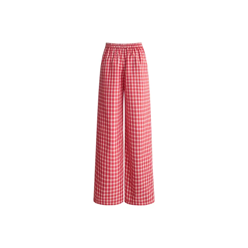 Unifree Casual Pants Women's Red-1