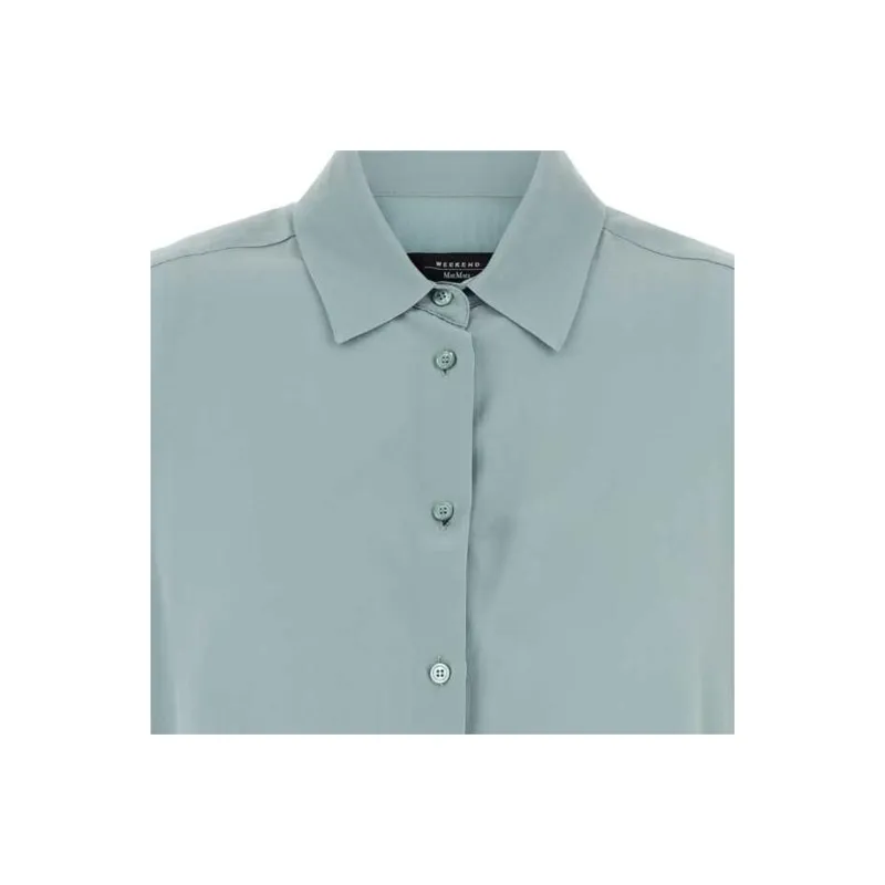WEEKEND MaxMara Almina Button Up Shirt-2