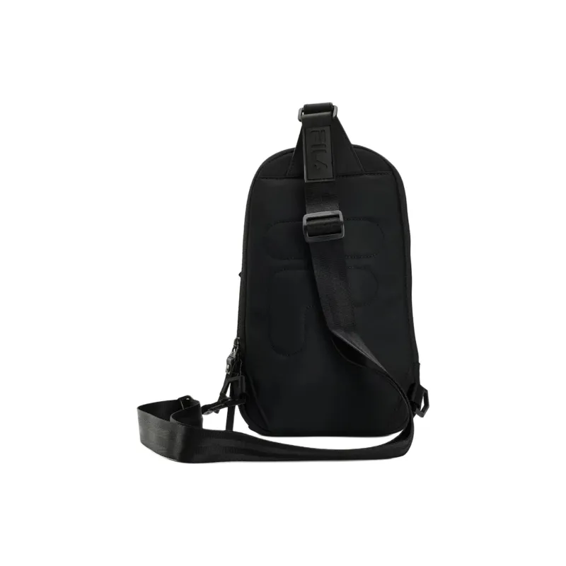 FILA Fabric One Shoulder Crossbody Sling Bags Men's White-1