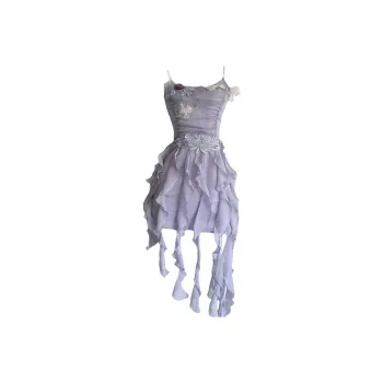 GUOZHEN Slip Dresses Women's Enchanting Purple