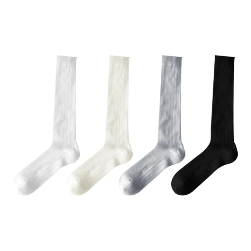 AOKANG Knee High Socks Women's Combo Set-20