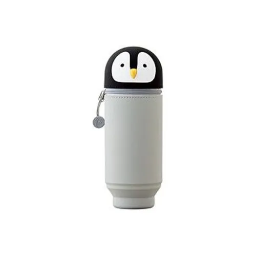 LIHITLAB Upright Storage Bag Large Penguin A7714 10 Pencil Case/pencil Box