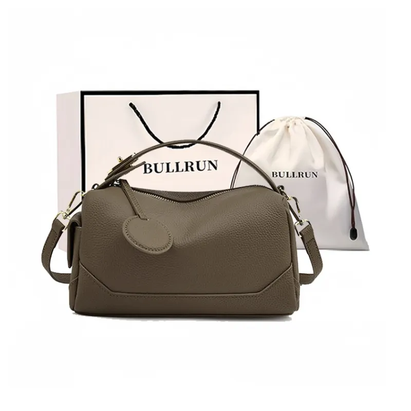 Bullrun Cow Leather With Synthetic Leather Handbag Women's Multicolor-2