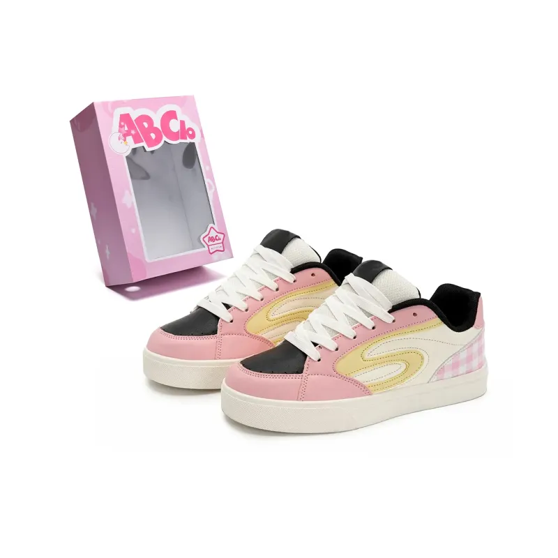 ABCIO Slip Resistant Shock Absorbers Lightweight Low Top Skateboard Shoes Unisex-0