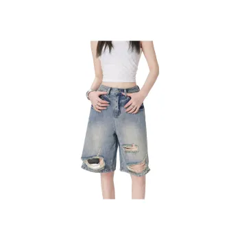 HEYMARKET Denim Shorts Women's Nostalgic Blue