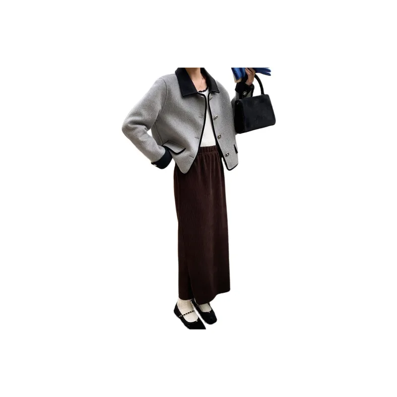 ONE SHALLOW Casual Long Skirt Women's-10