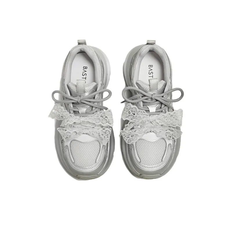 BASTO Breathable Low Top Chunky Sneakers Women's-6