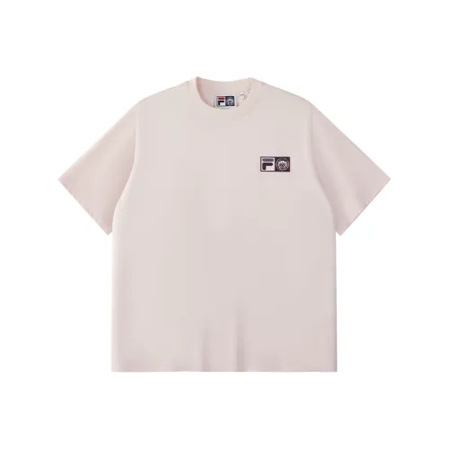 FILA FUSION T Shirt Unisex Ningling Pink PK
