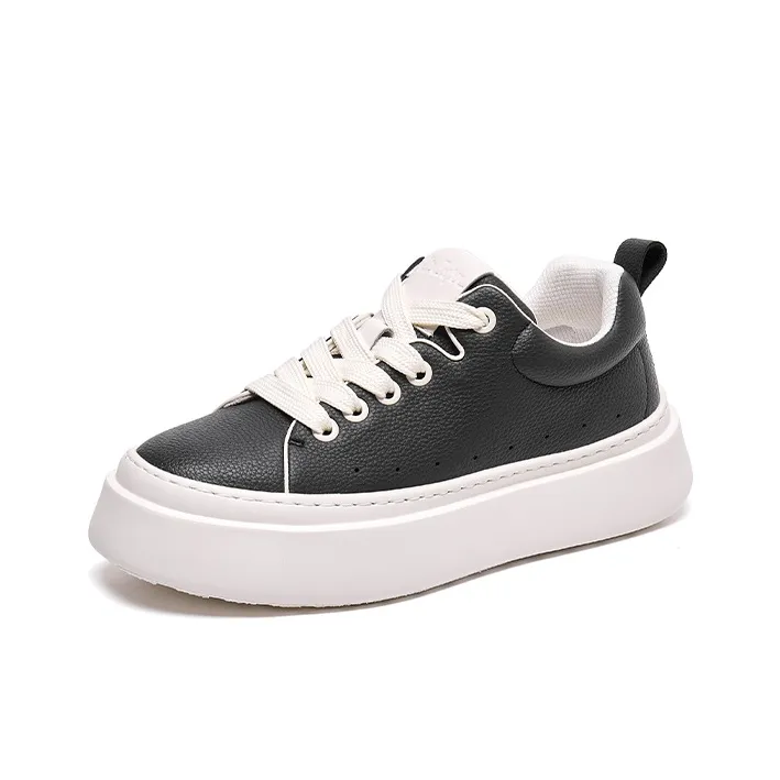 Lee Cooper Anti Slip And Wear Resistant Height Increasing Low Top Skateboard Shoes Men's-1