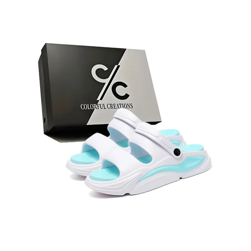 Colorful Creations Beach Sandals Men's Box-15