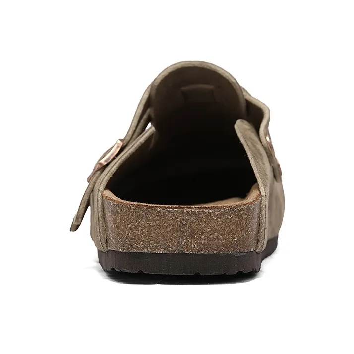 Colorful Creations Cork Sole Quiet, Odor Resistant, Slip Resistant Closed Toe Slippers Unisex Box-22