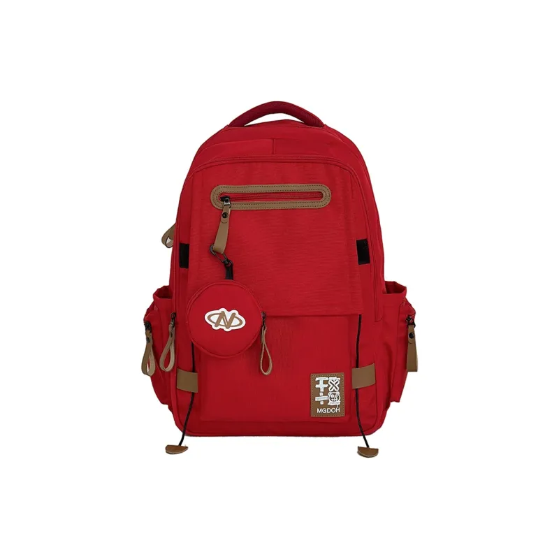 Yalu Nylon Backpack Unisex Multicolor-14