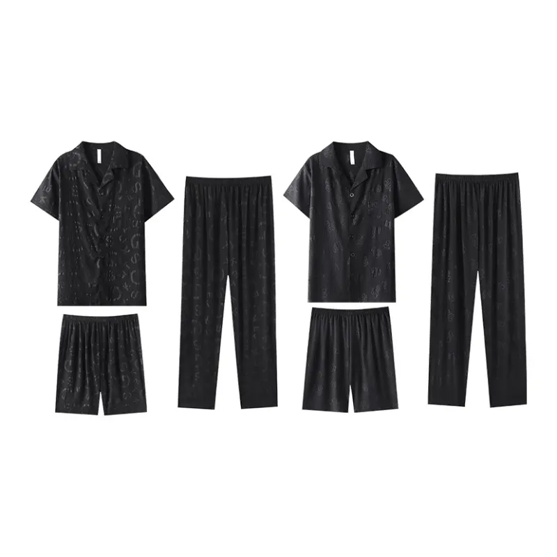 Cotton Gene Men Pajama Sets-12