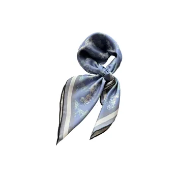 VINEY Silk Scarves Women's