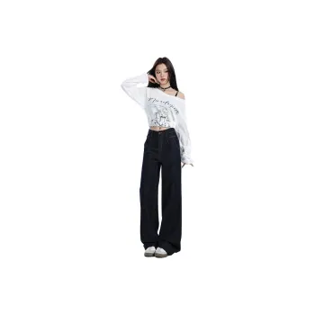 Ordifen Jeans Women's Dark Blue