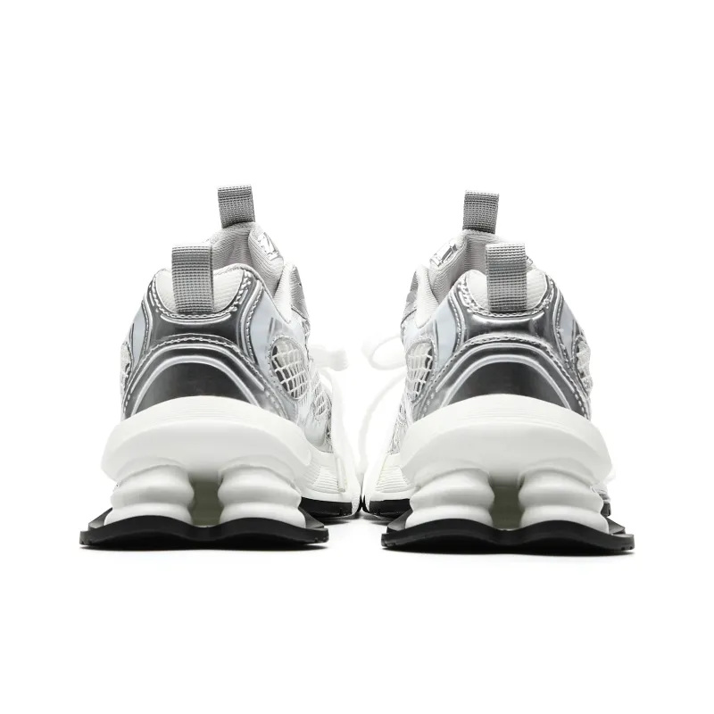 ORD Low Top Chunky Sneakers Women's Silver-3