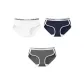 C Set: Dark Heather Gray+Navy Blue+Pure White