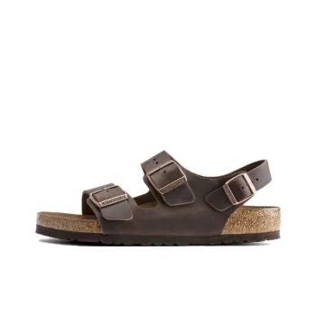 Birkenstock Milano Oiled Leather Narrow Fit 'Habana'