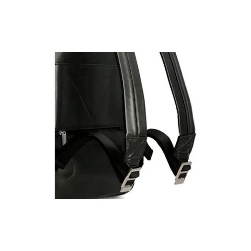 GUESS Leather Backpack Men's Black-3